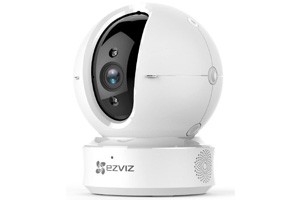 萤石C6HC互联网云台摄像机C6家用无线监控器摄像头高清wifi设备套装夜视云台网络全景360度摄像机HC手机远程N100万像素-200万像素